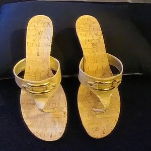 Tan sandals